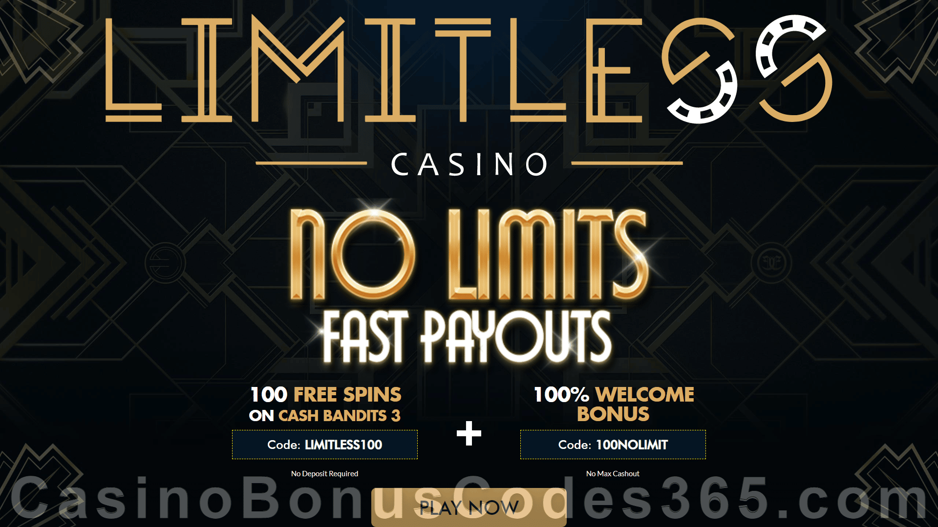 Limitless Casino Casino Bonus Codes 365