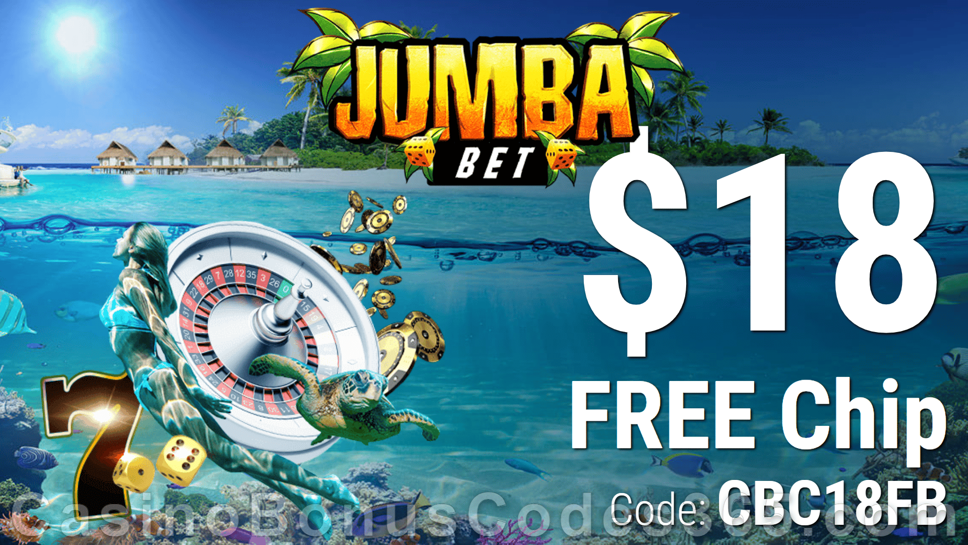 Jumba Bet Exclusive $20 FREE Chip All Players No Deposit Deal