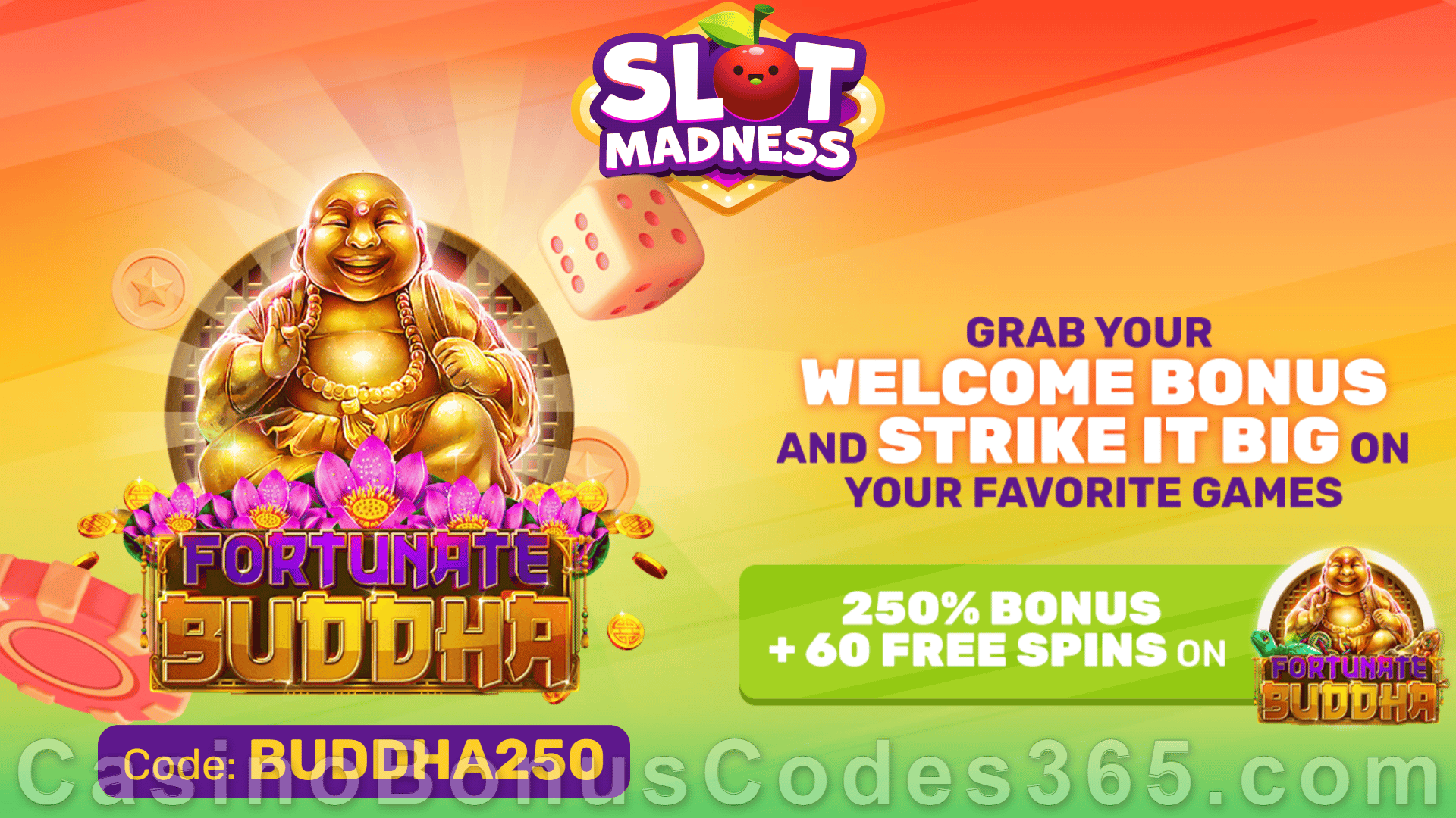 slot madness no deposit bonus 2023