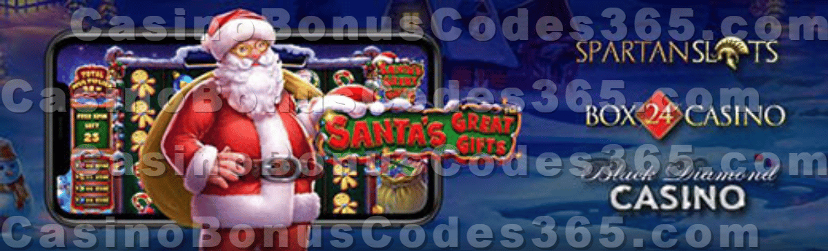 Black Diamond Casino Box 24 Casino and Spartan Slots Santa's Great Gifts New Pragmatic Play Game LIVE