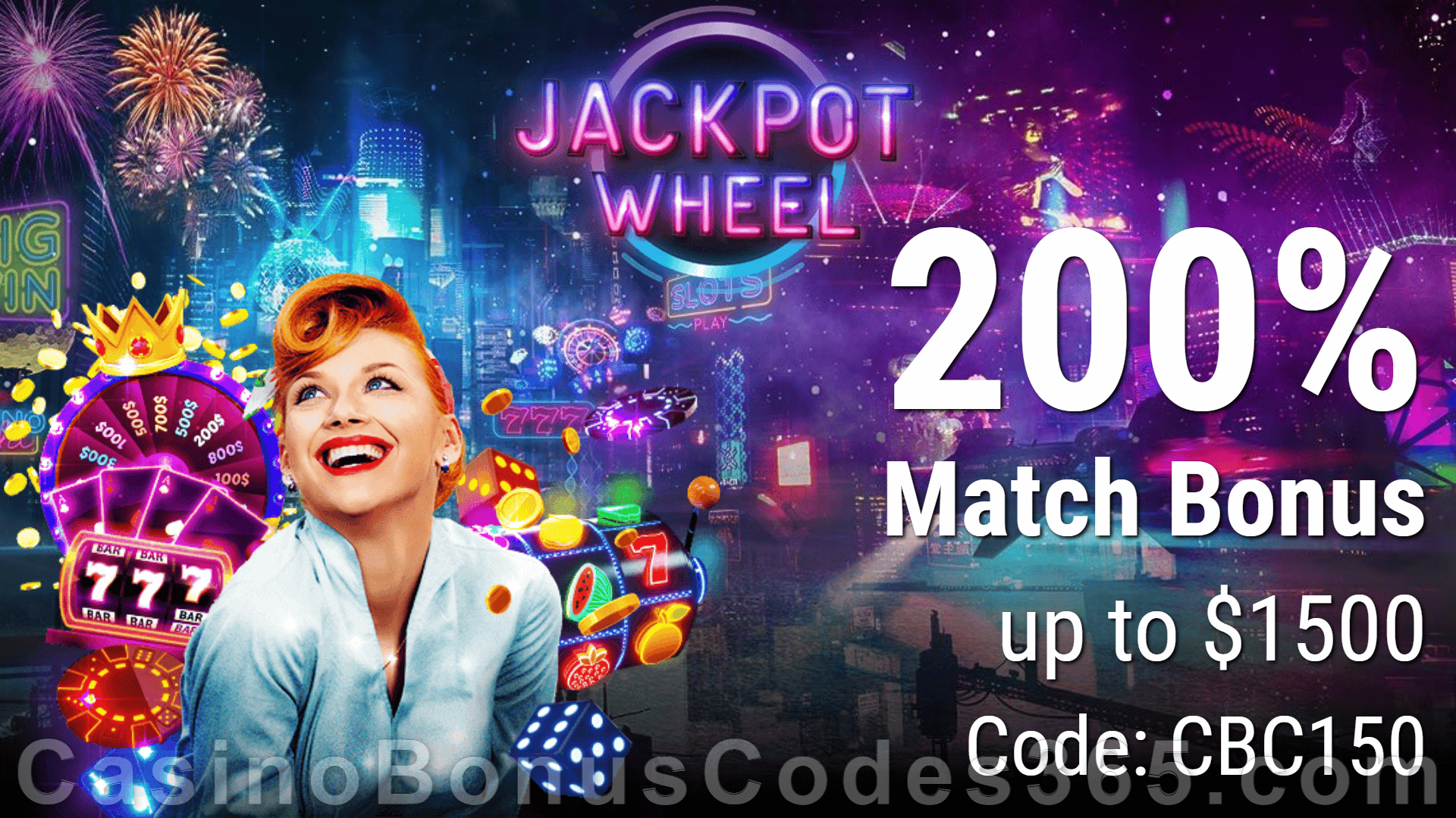 Jackpot Wheel Casino Bonus Codes 365