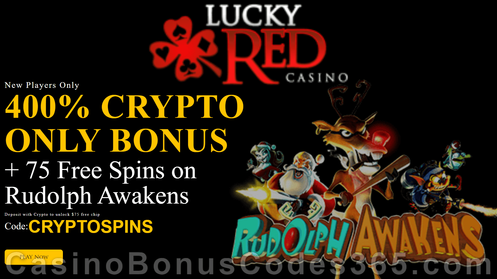 Lucky Red Casino Exclusive $20 FREE Chip New Players No Deposit Welcome Gift