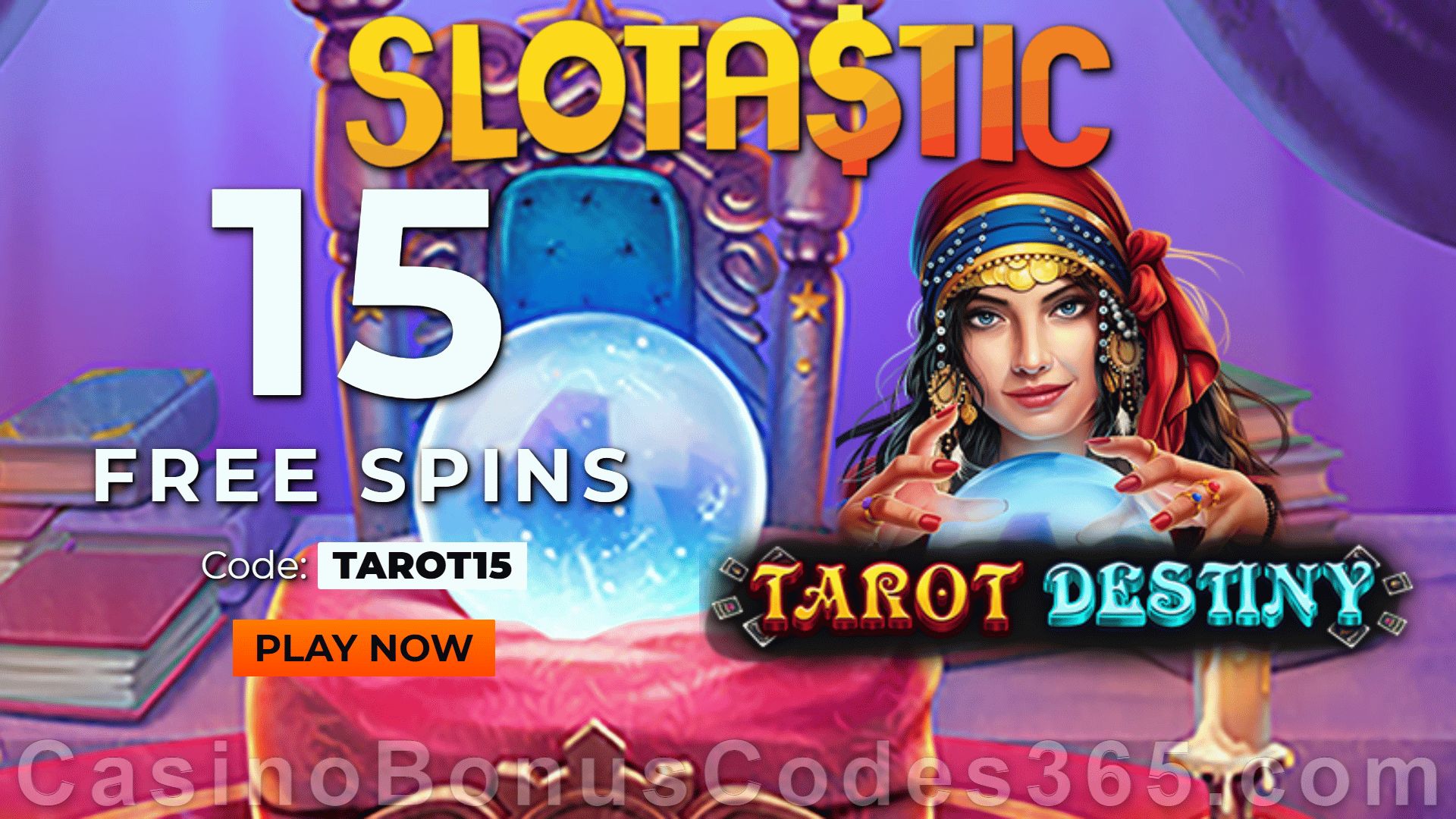 Slotastic Online Casino RTG Tarot Destiny Special Bonuses