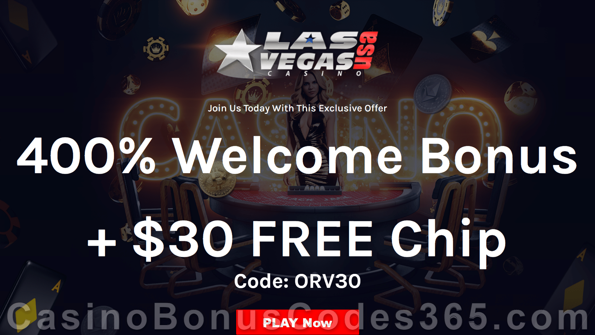 Las Vegas USA Casino - Casino Bonus Codes 365