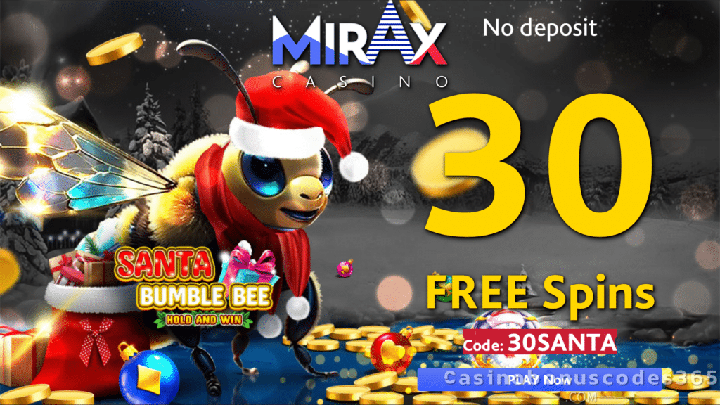 mirax casino promo code