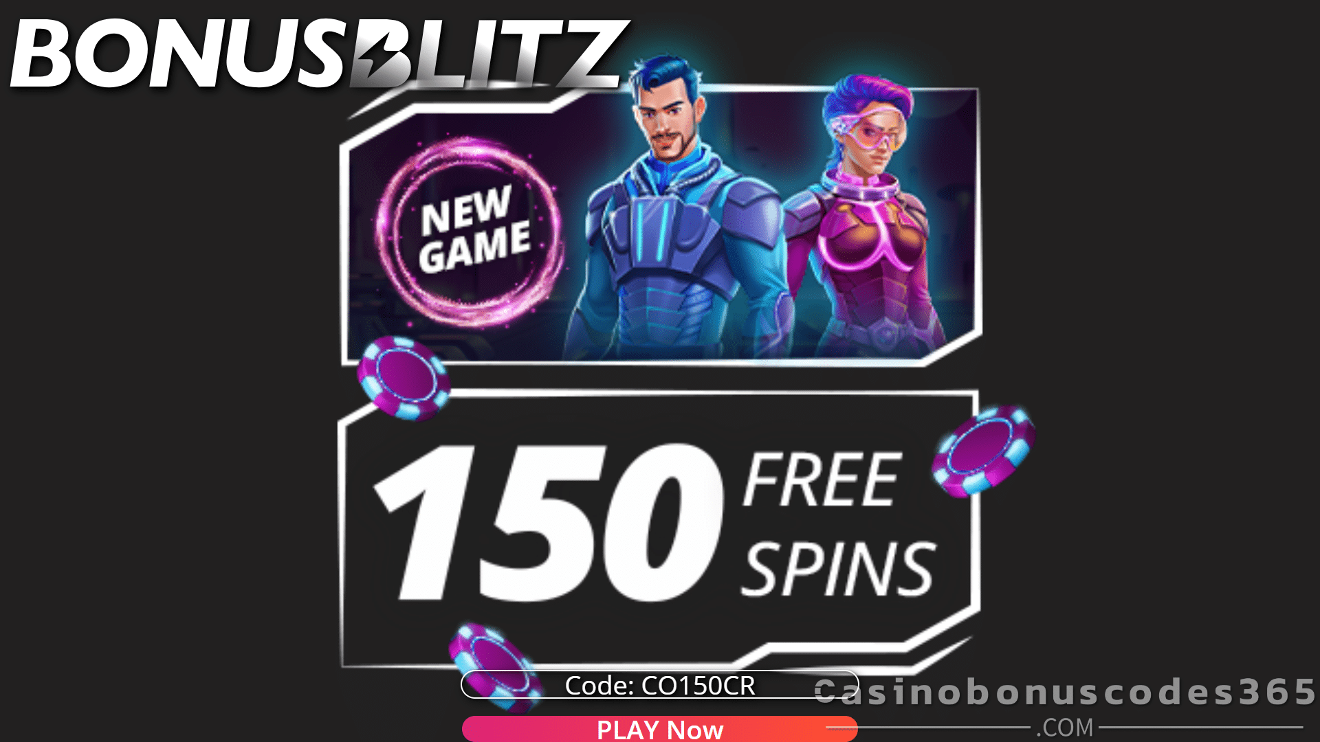 Bonusblitz Casino s No Deposit Welcome Bonus 150 FREE Spins On Cosmic 