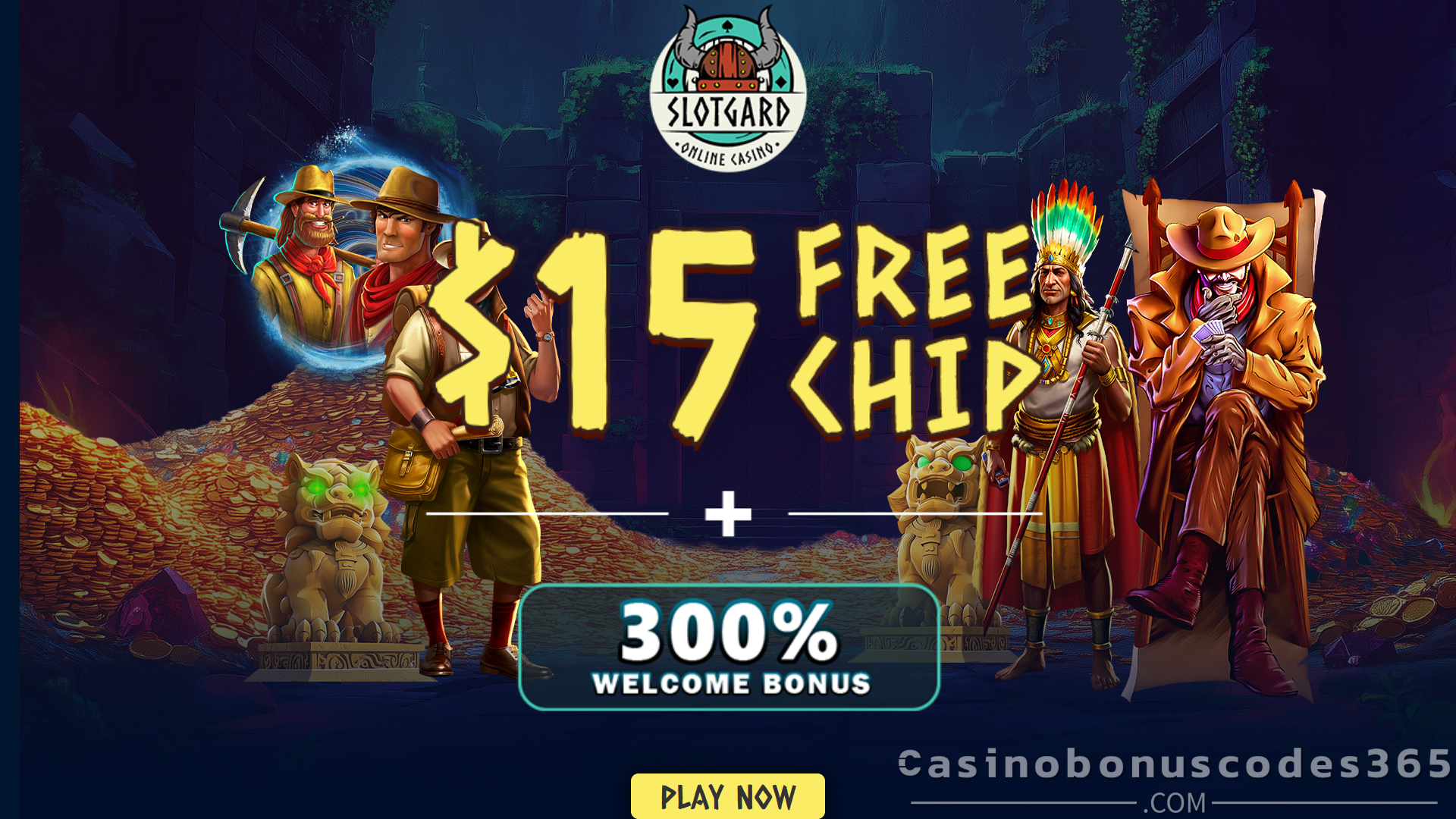 Slotgard $15 FREE Chip No Deposit Bonus Offer