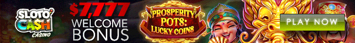 SlotoCash Casino Prosperity Pots: Lucky Coins Promo Banner