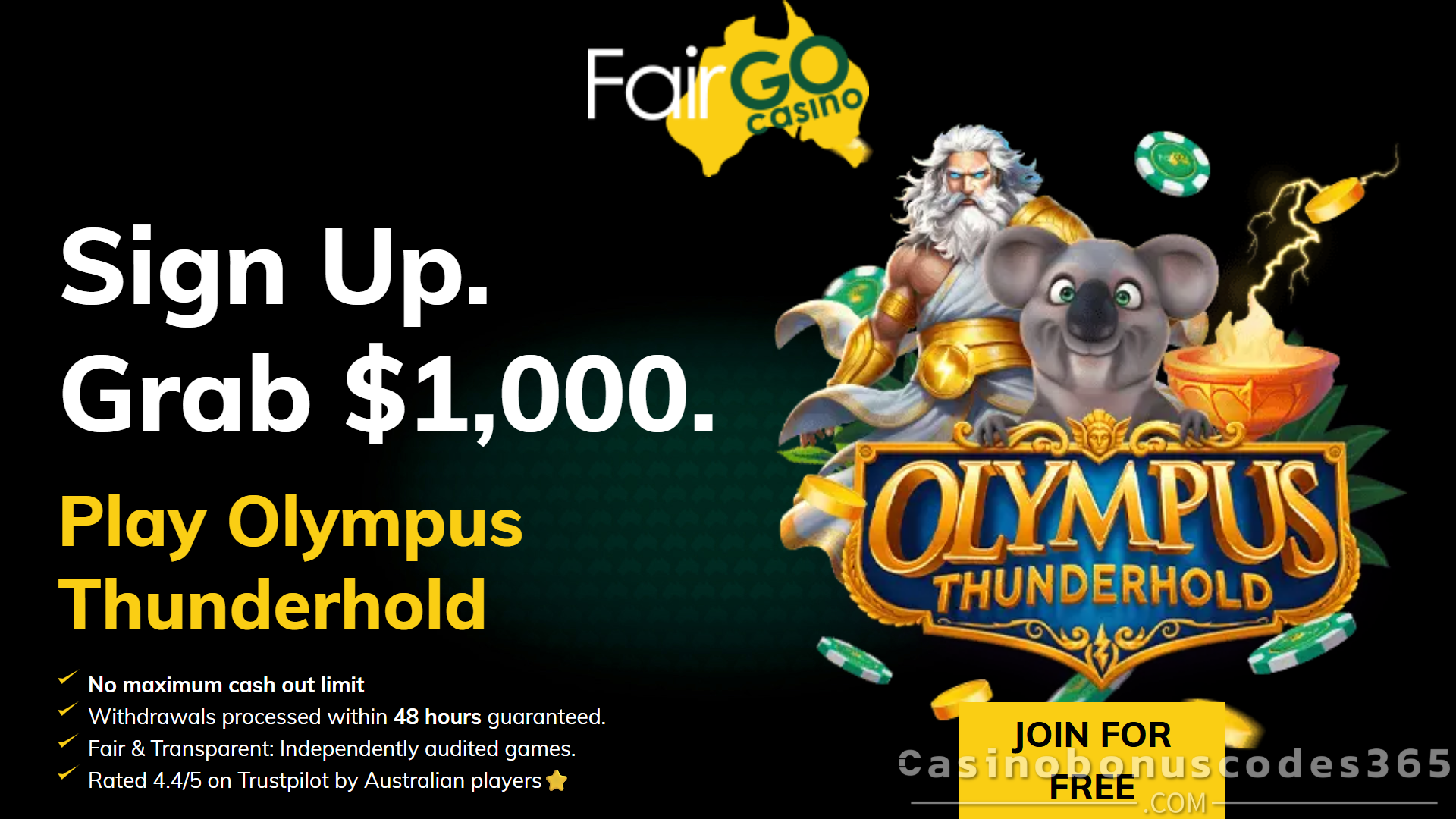 Fair Go Bonus Offer – 35 Free Spins