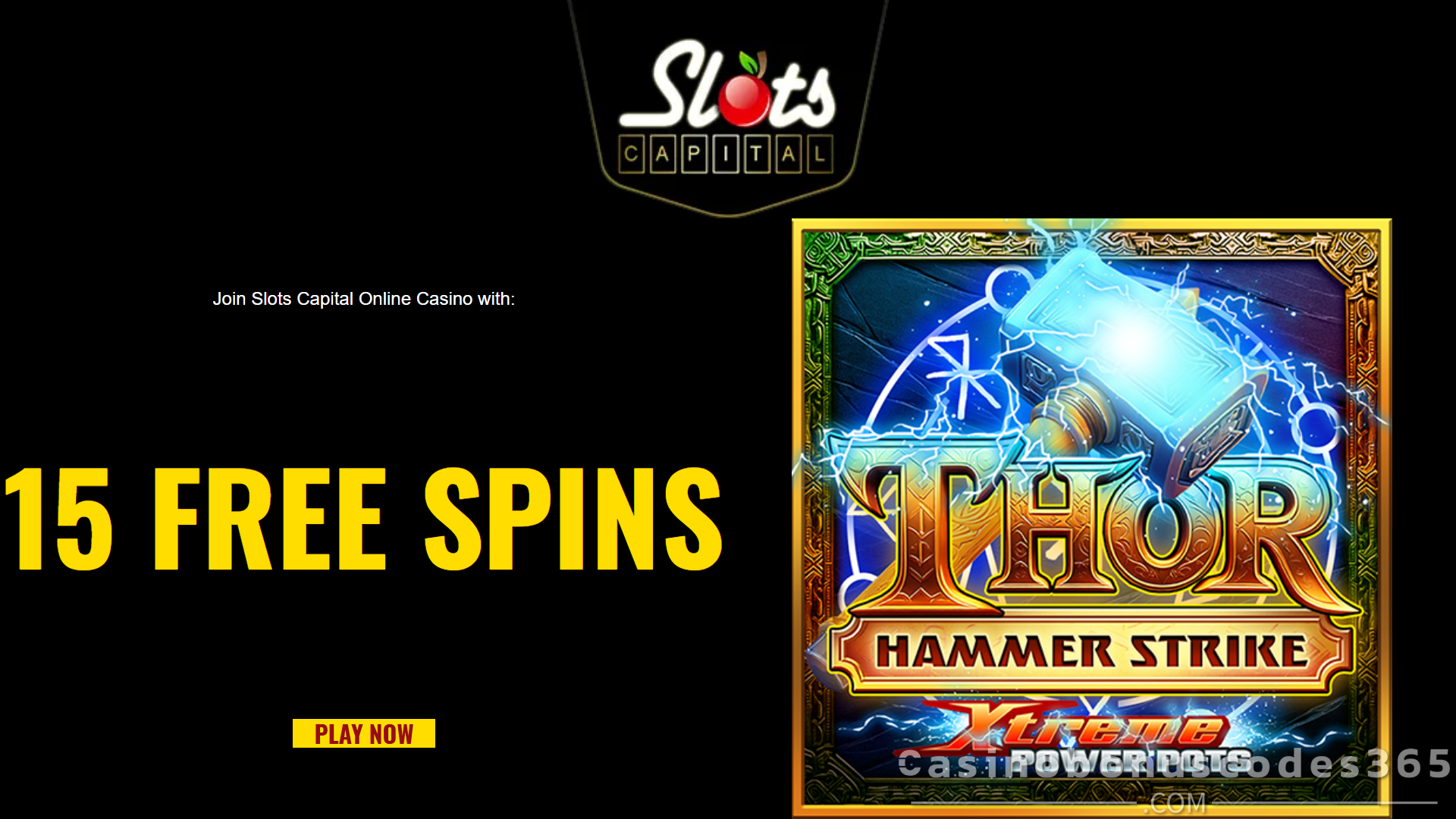 Slots Capital Bonus Offer – 15 No Deposit Spins