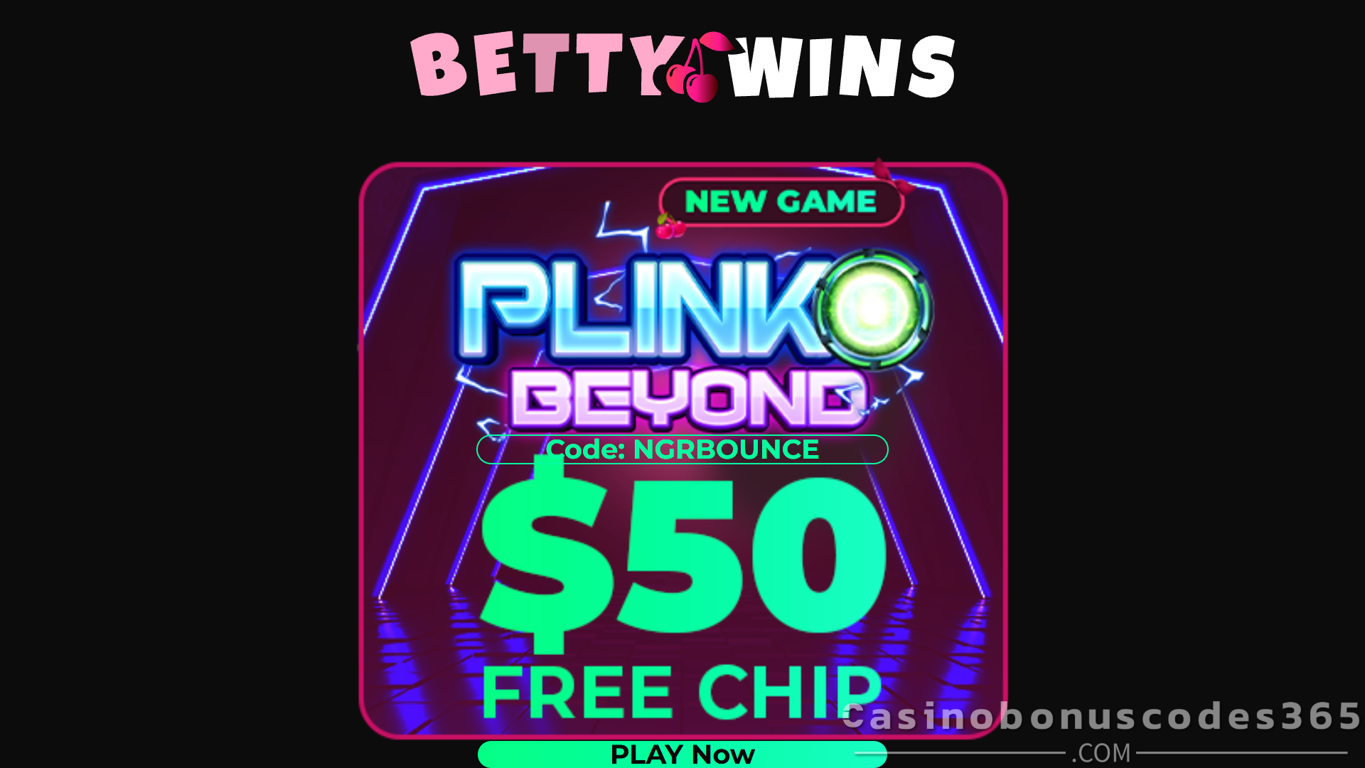 Betty Wins $50 Free Chip on Plinko Beyond