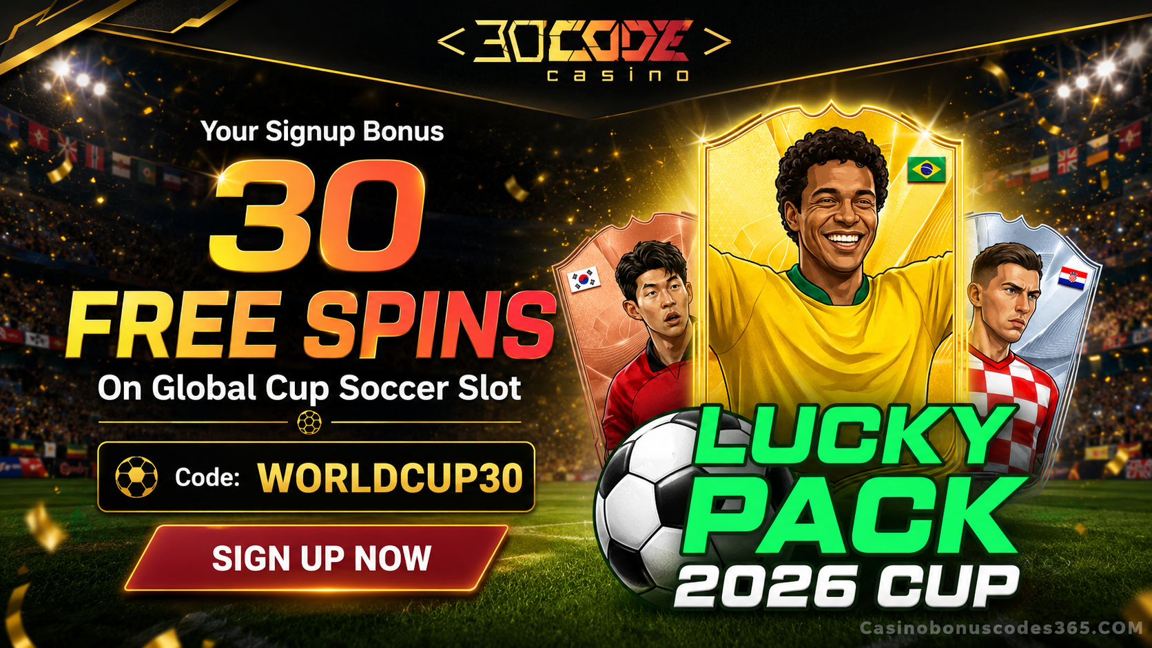 Decode Casino 30 FREE Spins