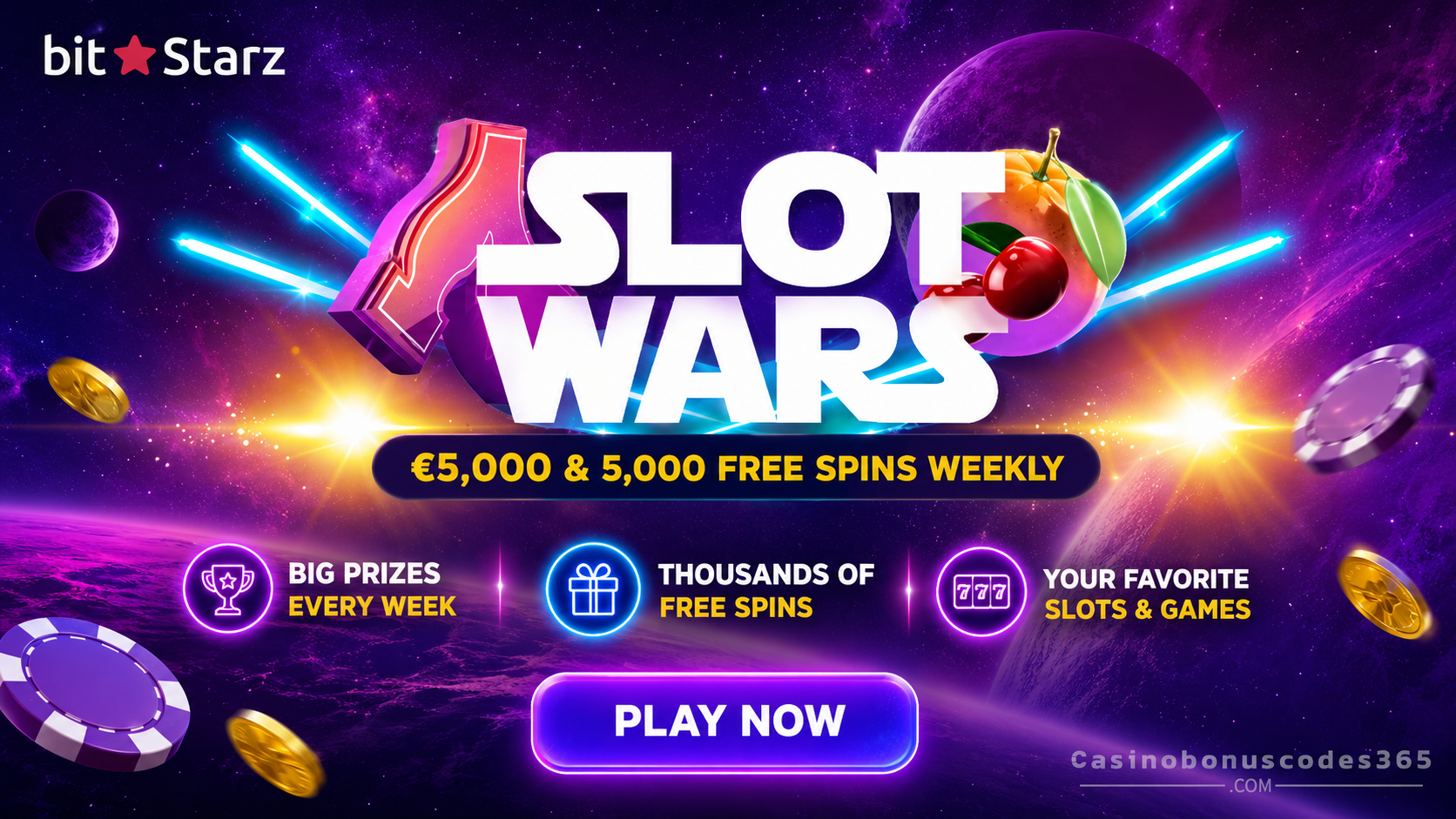 Bitstarz Casino Slot Wars Weekly Tournament