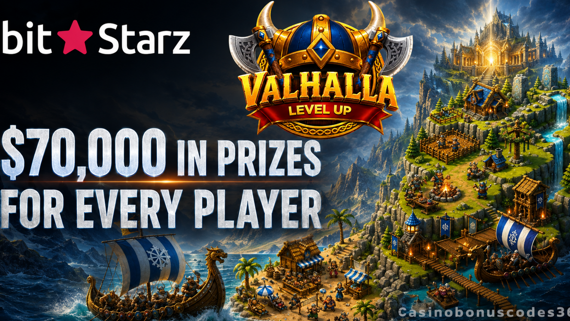 BitStarz Golden Dragon Level Up Promotion $70000 In Prizes