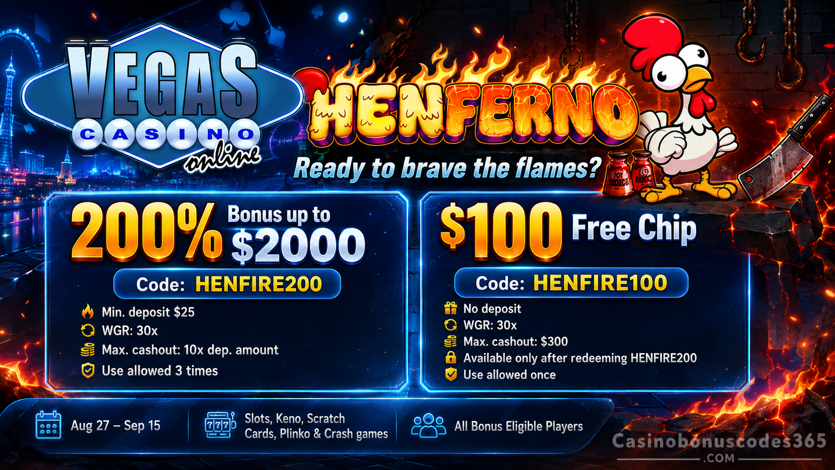 Vegas Casino Online Bonus Offer – 200% up to $2,000