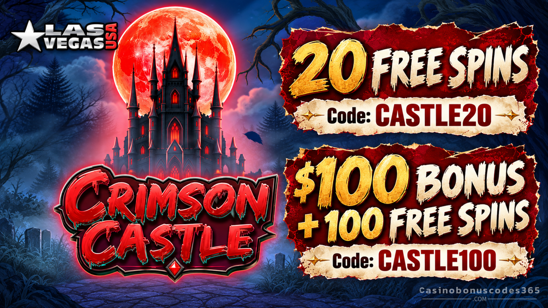 Las Vegas USA 20 no-deposit FREE Spins