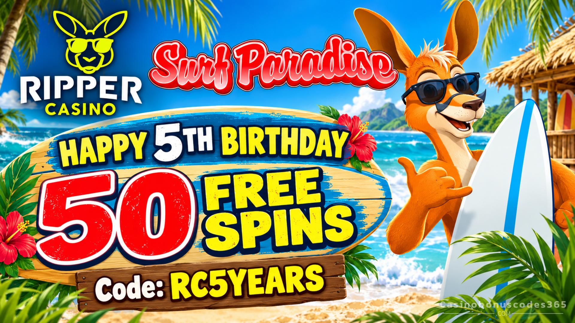 Ripper Casino 50 no-deposit FREE Spins